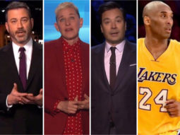 Jimmy Kimmel, Ellen Degeneres, Jimmy Fallon break down while paying tribute to late NBA player Kobe Bryant