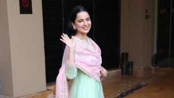Kangana Ranaut snapped promoting Panga at JW Marriott