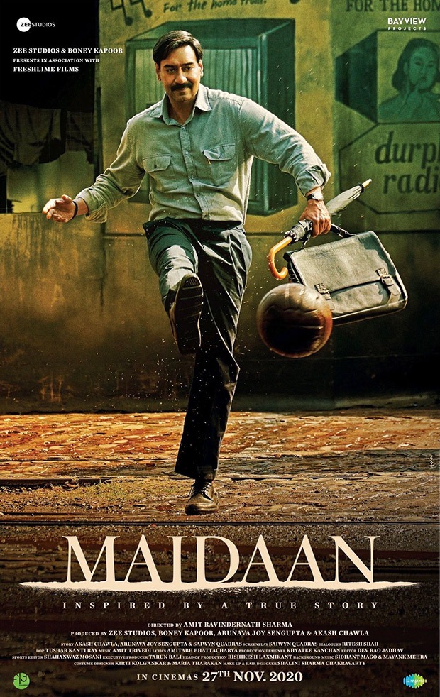 Maidaan First Look: Ajay Devgn plays football coach Syed Abdul Rahim in ...