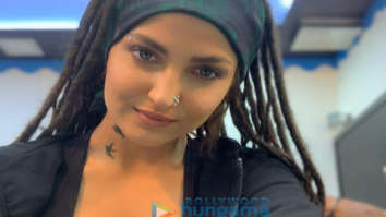 on the sets of the movie Malang