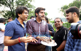 On The Sets From The Movie Pati Patni Aur Woh
