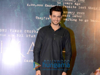 Photos: Aadil Khan, Sadia and Vidhu Vinod Chopra attend the special screening of Shikara at PVR Plaza in Delhi