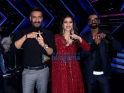Photos: Ajay Devgn and Kajol promote their film Tanhaji – The Unsung Warrior on the sets of Dance Plus 5