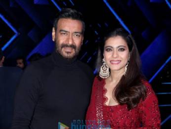 Photos: Ajay Devgn and Kajol promote their film Tanhaji – The Unsung Warrior on the sets of Dance+5