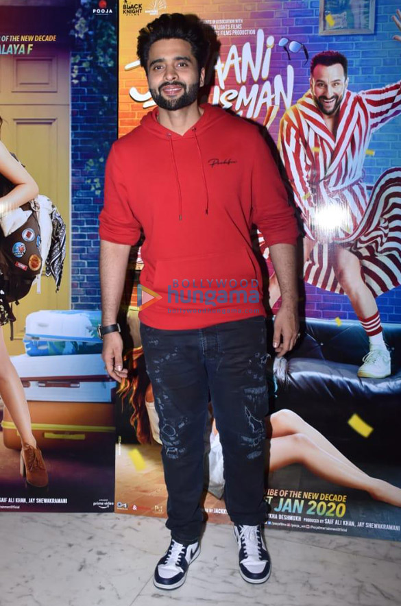 photos alaya furniturewalla jay shewakrami and jackky bhagnani snapped at pooja entertaintments office for jawaani jaaneman promotions 4