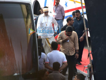 Photos: Amitabh Bachchan spotted at Filmcity in Goregaon