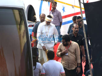 Photos: Amitabh Bachchan spotted at Filmcity in Goregaon