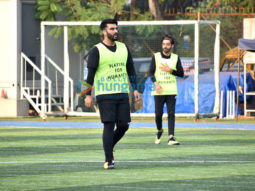 Photos: Arjun Kapoor, Aparshakti Khurana and others snapped during a football match
