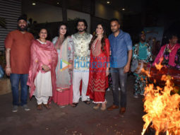 Photos: Cast of Jai Mummy Di snapped celebrating Lohri