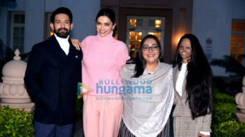Photos: Deepika Padukone, Vikrant Massey, Meghna Gulzar and Laxmi Agarwal snapped promoting Chhapaak at Imperial Hotel in New Delhi