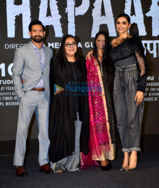 Photos: Deepika Padukone, Vikrant Massey, Meghna Gulzar and others grace the song launch of ‘Chhapaak’ from their film ‘Chhapaak’