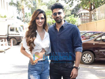 Photos: Disha Patani and Aditya Roy Kapur snapped promoting their film Malang