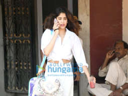 Photos: Janhvi Kapoor and Sara Ali Khan spotted at the Pilates gym