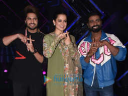 Photos: Kangana Ranaut and Jassie Gill promote their film Panga on the sets of Dance Plus 5