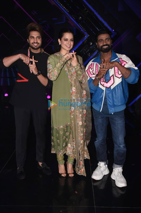 photos kangana ranaut and jassie gill promote their film panga on the sets of dance plus 5 1