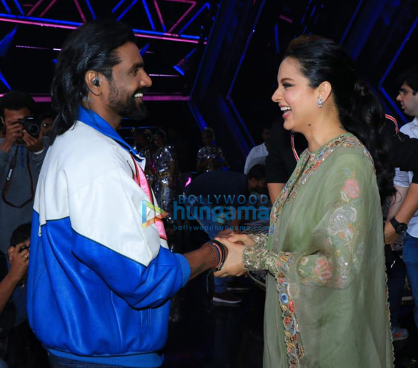 photos kangana ranaut and jassie gill promote their film panga on the sets of dance plus 5 6