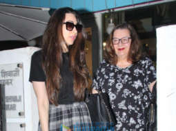 Photos: Karisma Kapoor and Babita Kapoor spotted at BBLUNT salon in Bandra