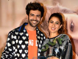 Photos: Kartik Aaryan and Sara Ali Khan grace the trailer launch of their film Love Aaj Kal