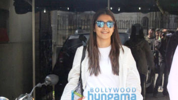 Photos: Pooja Hegde spotted at MFT gym in Bandra