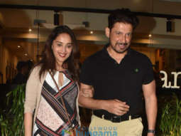 Photos: Madhuri Dixit and Sriram Madhav Nene spotted at Farmers’ Cafe