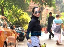 Photos: Malaika Arora, Amrita Arora and Janhvi Kapoor spotted at the gym