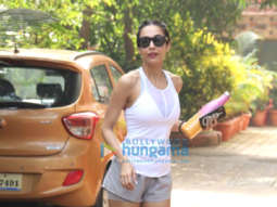 Photos: Malaika Arora spotted at Diva Yoga Studio in Bandra