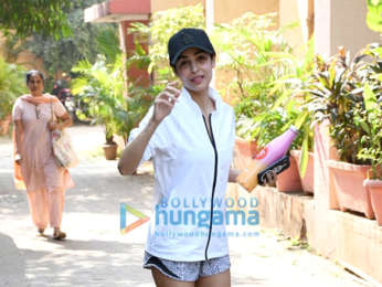Photos: Malaika Arora spotted at Diva Yoga studio in Bandra