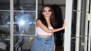 Photos: Nushrat Bharucha spotted at Sequel Cafe in Bandra