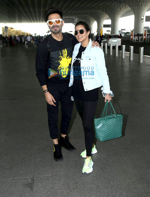 photos ranbir kapoor aparshakti khurana and others snapped at the airport 6