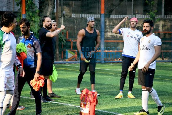photos ranbir kapoor aparshakti khurrana dino morea and others snapped during a football match 8