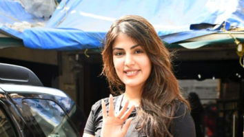 Photos: Rhea Chakraborty spotted at gym in Bandra