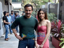 Photos: Saif Ali Khan and Alaya Furniturewalla snapped during Jawaani Jaaneman promotions