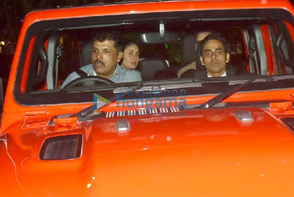 photos saif ali khan and kareena kapoor khan snapped in their new car in bandra 2