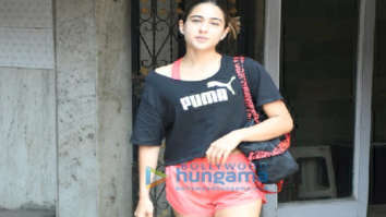 Photos: Sara Ali Khan and Kangana Ranaut spotted at the Pilates gym
