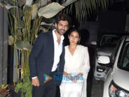 Photos: Sara Ali Khan and Kartik Aaryan snapped at Maddock Films’ office in Bandra