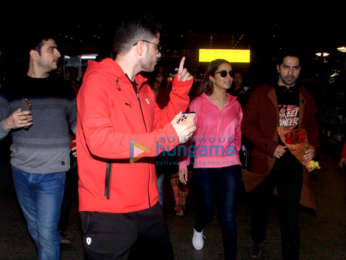 Photos: Shraddha Kapoor and Varun Dhawan snapped at the airport