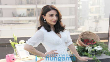 Photos: Soha Ali Khan snapped at Arth – Restaurant & Lounge