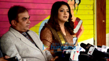 Photos: Tanushree Dutta snapped with her advocate Nitin Satpute at a press conference