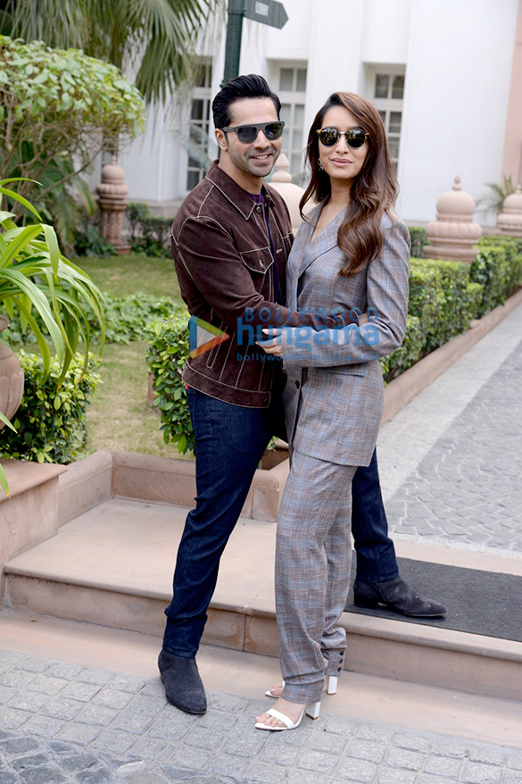 photos varun dhawan shraddha kapoor bhushan kumar and others snapped during street dancer 3d promotions in delhi 3
