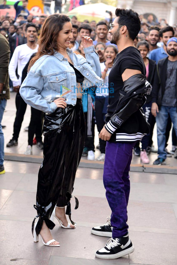 photos varun dhawan and shraddha kapoor launch the track illegal weapon 2 0 from their film street dancer 3d 3
