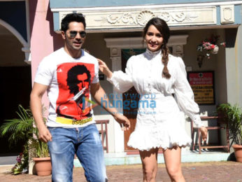 Photos: Varun Dhawan and Shraddha Kapoor snapped on the sets of Tarak Mehta Ka Ooltaah Chashmah