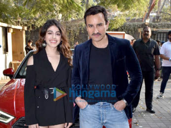 Photos:Saif Ali Khan and Alaya Furniturewalla grace the song launch of 'Gallan Kardi' from their film 'Jawaani Jaaneman'