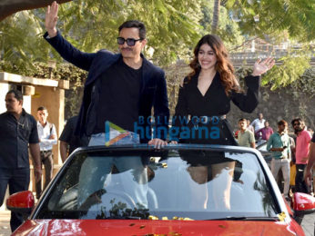 Photos:Saif Ali Khan and Alaya Furniturewalla grace the song launch of 'Gallan Kardi' from their film 'Jawaani Jaaneman'