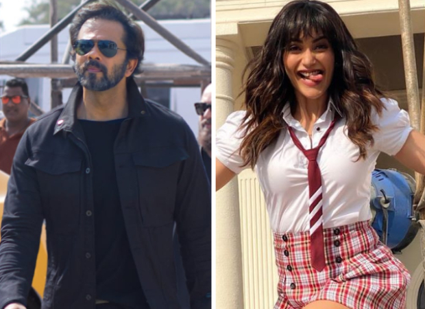 Rohit Shetty and Karishma Tanna shoot for the promo of Khatron Ke Khiladi, complete list of contestants in season 10 revealed Rohit Shetty and Karishma Tanna shoot for the promo of Khatron Ke Khiladi, complete list of contestants in season 10 revealed