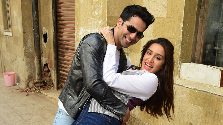 Varun Dhawan and Shraddha Kapoor Promoting their upcoming movie Street Dancer 3D in Radio Station
