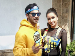 Varun Dhawan and Shraddha Kapoor snapped promoting their film Street Dancer 3D Varun Dhawan and Shraddha Kapoor snapped promoting their film Street Dancer 3D