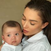 Amy Jackson writes a heartfelt note as son Andreas completes four months