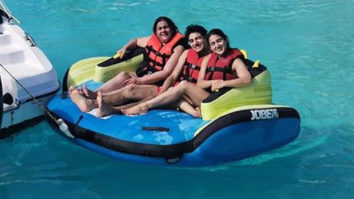 Sara Ali Khan is all smiles as she enjoys in Maldives with Ibrahim Ali Khan and Amrita Singh; see pics