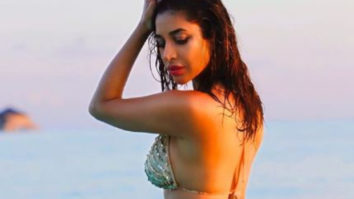 Sophie Choudry dreams of paradise in a shimmery golden bikini; see pic