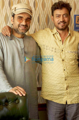 On The Sets Of The Movie Angrezi Medium